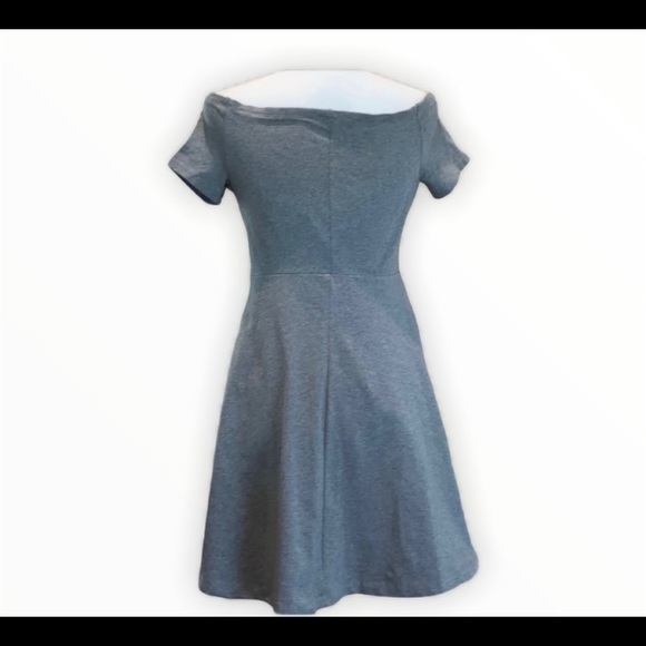 Old Navy Gray Jersey Dress Sz M - Picture 2 of 3